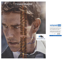 TOM CRUISE AUTOGRAPH SIGNED 11X14 PHOTO MISSION IMPOSSIBLE TOP GUN ACOA