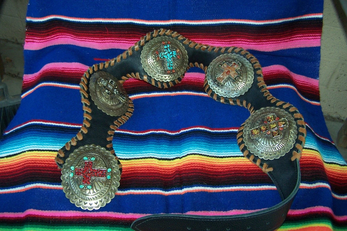 Concho Belt Wide Belts Cowgirl for Women for sale | eBay display picture 1