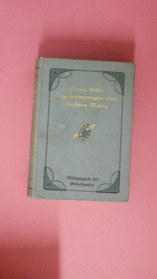 229491 Ludwig Richter LEBENSERINNERUNGEN EINES DEUTSCHEN MALERS.