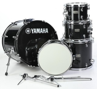 Yamaha Rydeen 5 Piece 20"K Acoustic Shell Pack Black Glitter
