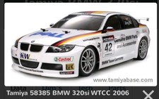 Tamiya Rc 1/10 Bmw 320si WTCC 2006 Team Germany Body Set