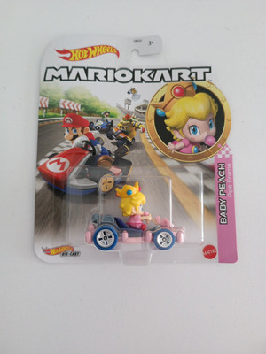 Hot Wheels HDB30 Mario Kart Baby Peach Pipe Frame NEU & OVP