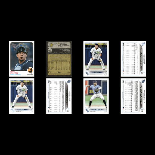 Tampa Bay Rays Lot 25 Baseball Cards Topps Chrome Update Decades Next NM MLB - Picture 6 of 9