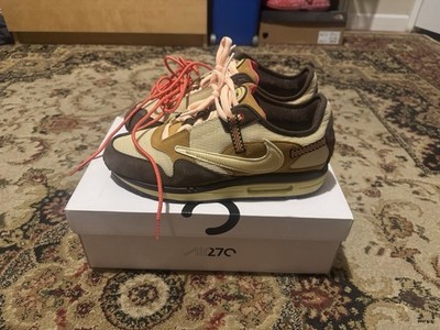 Cactus Jack Nike Air Max 1 Travis Scott Baroque Brown Size 11