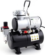 Fengda Mini Airbrush Compressor Quiet Constant Pressure 3L Tank Hobby Tattoo Art