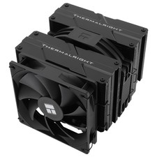 THERMALRIGHT PEERLESS CPU Air Cooler Dual 140mm PWM Fans 6 Heat Pipes Black