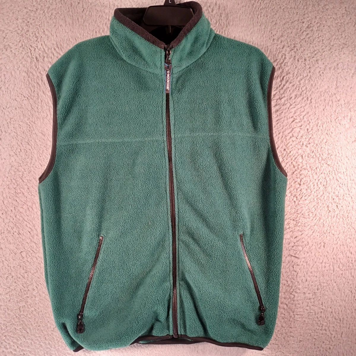 TRI-MOUNTAIN フリースベスト XL ベージュ Creek angler