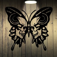 Butterfly Metal Wall Art Decor Wall Hanging for Home Garden Living room Decor