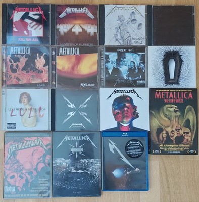Metallica CD DVD Garage Inc Hardwired Some Kind Of Monster Lulu Master Puppets