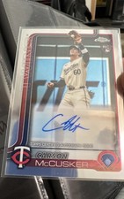 2025 Topps Chrome Update Series - Autographs Carson McCusker #AC-CMC T123