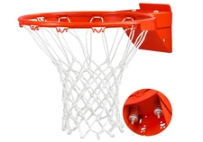 Heavy Duty 18” Basketball Rim Breakaway Hoop w/ Net Double Spring Outdoor Indoor