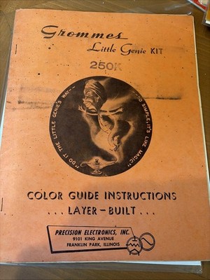 Grommes Little Genie Kit 1957 250 K Kit Manual 