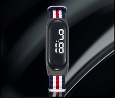 Casual Fashion Digital Watch fits Waterproof LED Display Daily Work Sport Dating