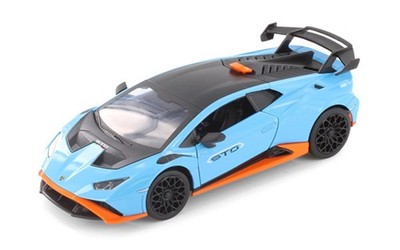 2021 Lamborghini Huracan STO 1/24 Scale Diecast Model - Showcasts - BLUE