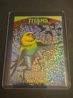 2023-24 Upper Deck DC Annual Beast World Sparkle 76/99 Black Canary #BW-15