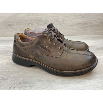 Купить ecco shock point mens black lace up gtx comfort shoes  display picture 3
