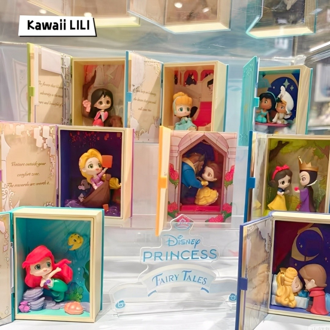 Disney Princess Fairy Tales Series Confirmed Blind Box Figure Art Toy Hot Gift