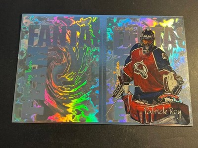 Box 47: 1996-97 Topps Fantasy Team UNCUT PROOF Blank / Patrick Roy
