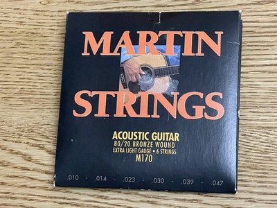 Martin Saiten Akustikgitarre Bronze umsponnen M170 80/20