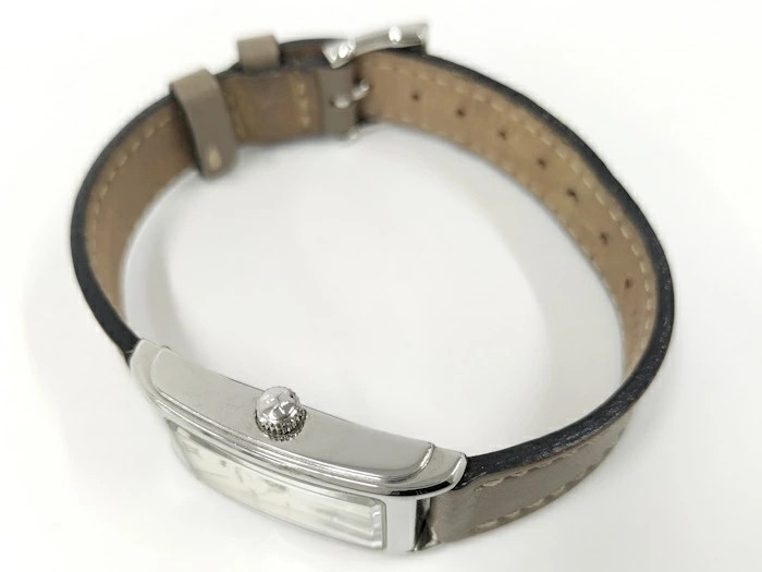 HAMILTON American Classic Ardmore SS Quartz Siler Dial Beige Leather Belt image 2