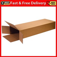 5 Pack Electric Guitar Cardboard Box Side Loading Corrugated 18" L X 6" W X 45