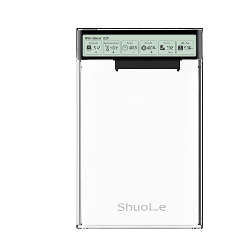 2 5 Zoll für SATA auf USB3 2 Gehäuse von Shuole mit verbesserter Datenübertra - Afbeelding 2 van 13