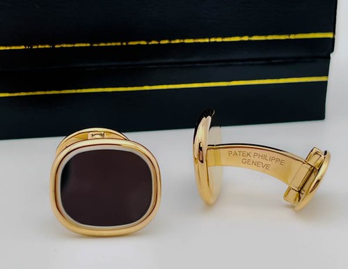 Patek Philippe Golden Ellipse 18k Rose Gold Cufflinks