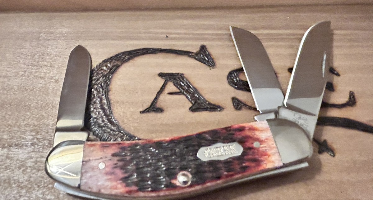 Case XX Case Select 2002 Tb6339 SS Tony Bose Sowbelly Pocket Knife