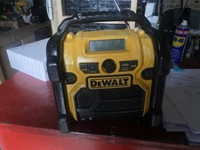 DeWalt  DCR021 18V XR Compact Cordless DAB+/FM Jobsite Radio - Body Only Used