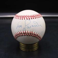 Tommy Lasorda Signed Rawlings ONL Baseball Dodgers Auto Autograph ZJ22576