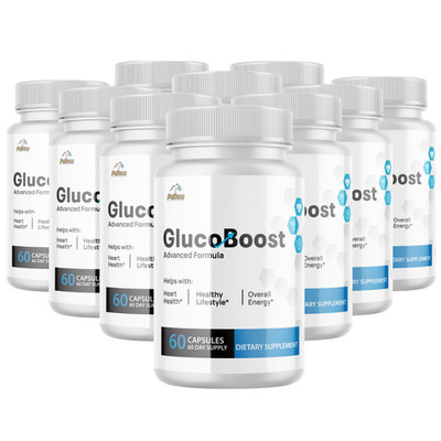 Gluco Boost- Blood Support- 10 Bottles- 600 Capsules