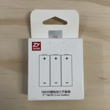 Zhiyun Crane 18650 Batteries 3-pack  BRAND NEW/SEALED 