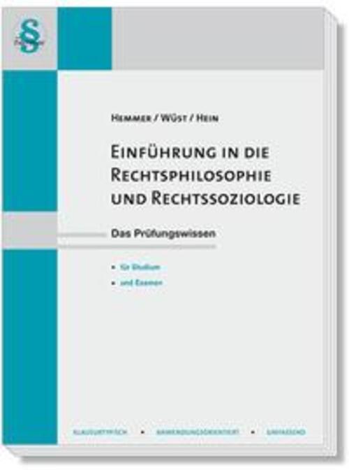 Thumbnail - Einführung In Die Rechtsphilosophie Sowie Rechtssoziologie | Hemmer