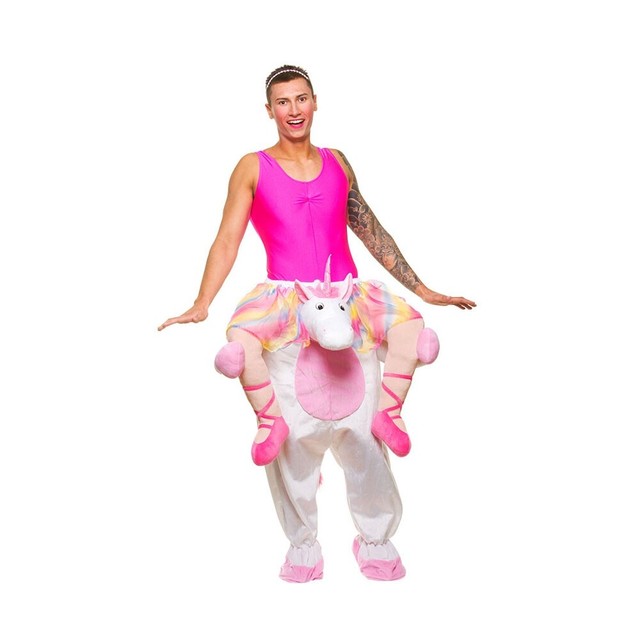 Adult Mens Carry Me Piggy Back Unicorn 