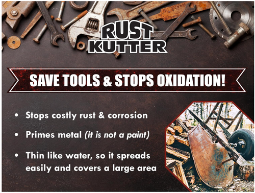 Gallon Stops Rust & Converts Rust Spots to Leave a Primed Surface Ready to Paint - Picture 5 of 9