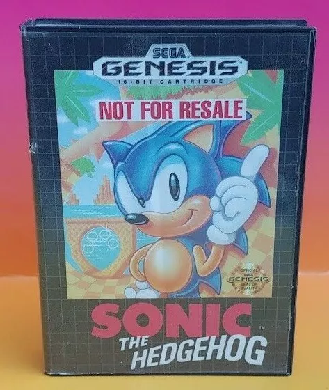 Sonic the Hedgehog (1991 Sega) 1NEWSPRINT CGC 9.8