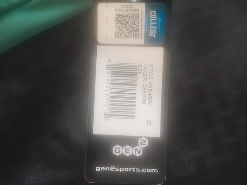 Gen2 Sports OREGON DUCKS Basketball Shorts - Size L - Style KN8-48P0J - Picture 2 of 4