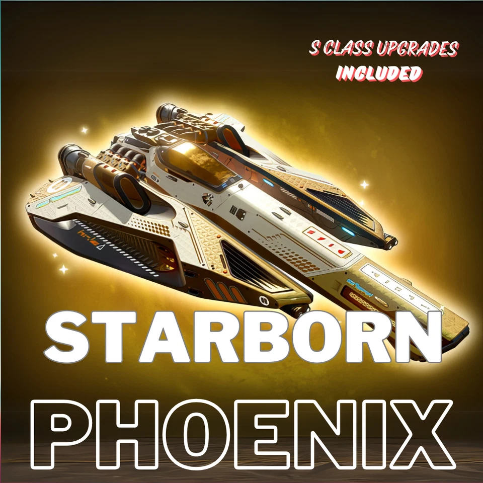 HELLO GAMES No Mans Sky Starborn Phoenix + S-Class Upgrades + Storage! PC, XBOX, PS4 & PS5
