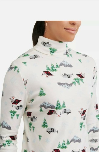 Mock Neck Winter Camping Plus 