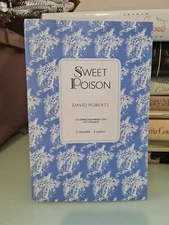 Uncorrected Proof Copy David Roberts - Sweet Poison Signed Card 