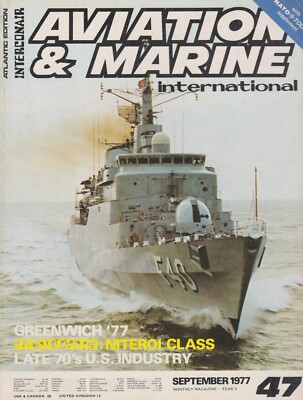 Aviation & Marine (Sep 1977) Kormoran AS Missile, Nitoroi Class Ship, Roland SAM