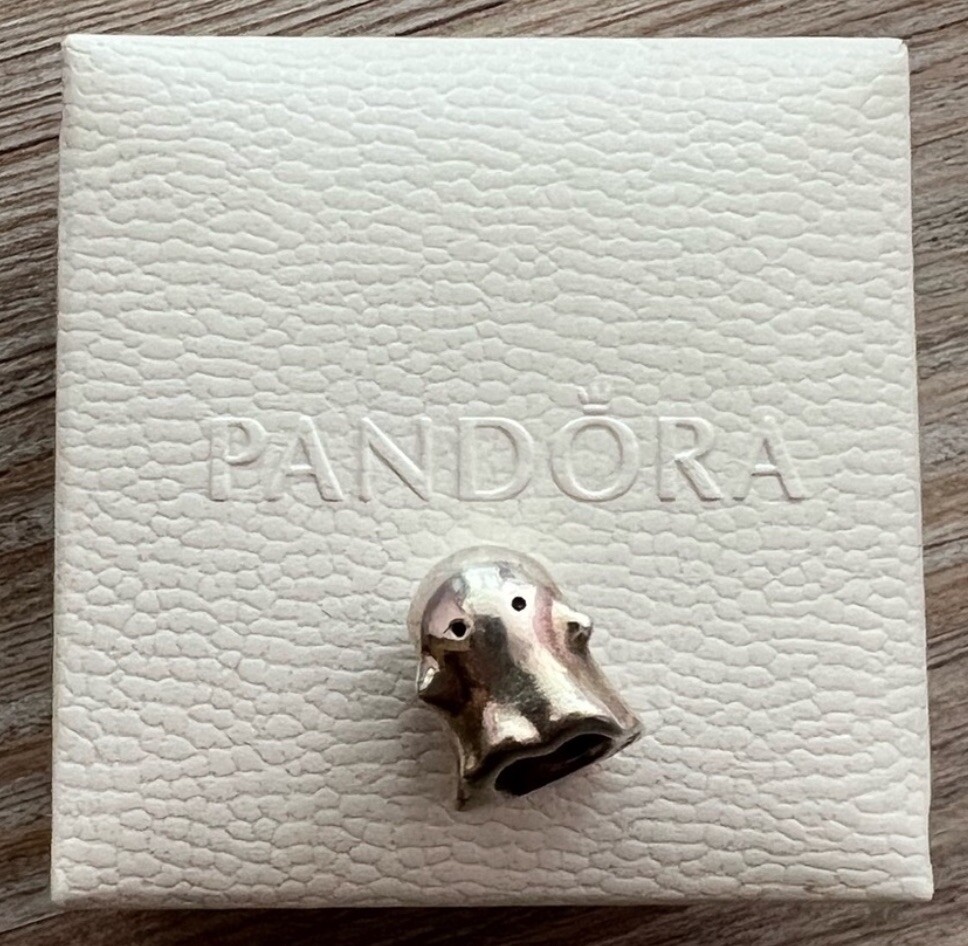 Authentic Pandora Ghost Charm Silver Retired Fall… - image 1