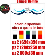 Kit adesivi per camper 6 PEZZI prezzo SUPER SCONTATO DELFINI !!!