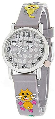 Dunlop CRIT4 Women Girls Adults Analogue Quartz Watch with PU Strap