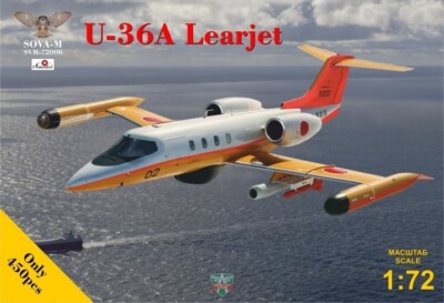 Sova-M 72006 Maßstab 1:72 U-36A Learjet JMSDF Japan Maritime Self-Defense Force