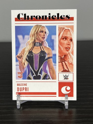 Maxxine Dupri 2023 Panini Chronicles WWE #89 RC Rookie Card