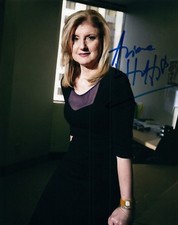 Arianna Huffington Signed Autographed 8x10 Photo The Huffington Post COA VD