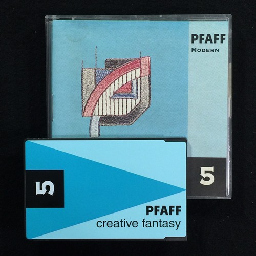 Modern Embroidery Designs Card #5 for Pfaff 7570 7560 2160 2170