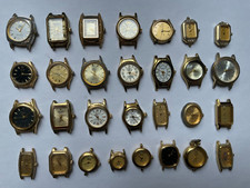 Lot of 29 Vintage Watches Various Makes Brands. Untested. For Parts Repair C152