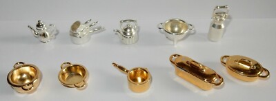 1999 PASTIFRANCE MARMITES DES ROIS DISHES FEVE METAL 3D CHOICE